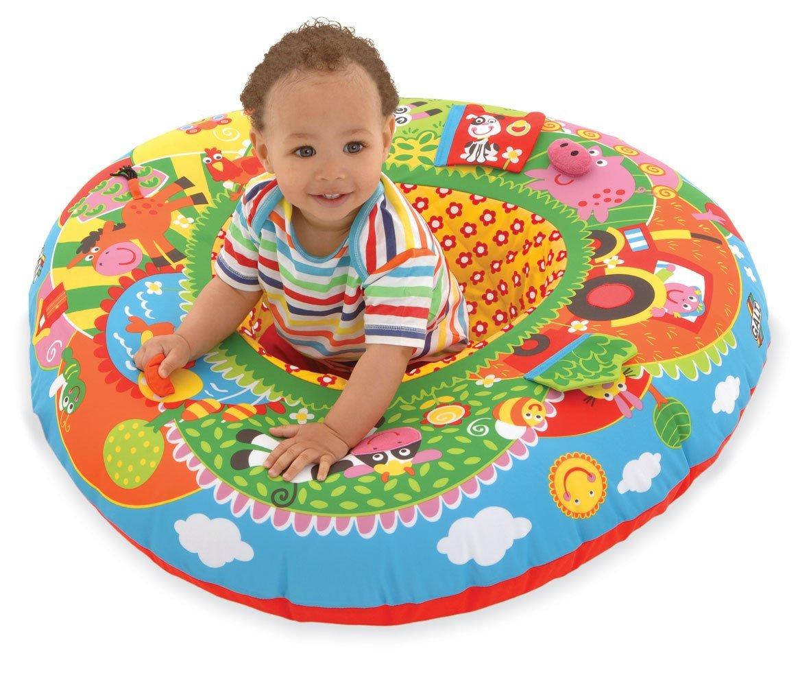 Nido Gioco Anello Triangolare Gonfiabile per Bambini 8 Attività Galt