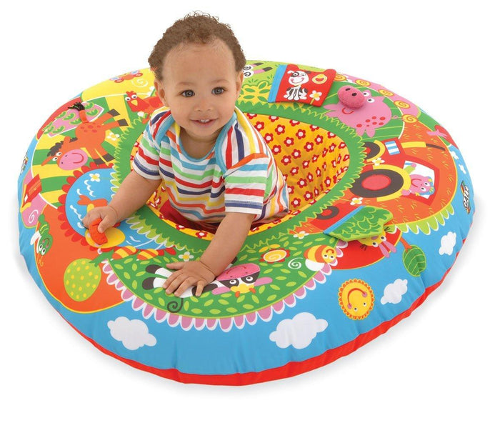 Nido Gioco Anello Triangolare Gonfiabile per Bambini 8 Attività Galt