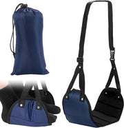 Sostegno per le gambe da viaggio - Sostegno per gambe trasportabile e regolabile - Accessori da viaggio - Ufficio e auto - Sostegno per piedi per aereo - Sgravio alle gambe