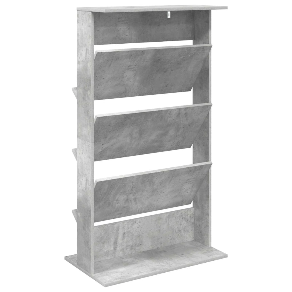 Scaffale per riviste Grigio cemento 70 x 41 x 126 cm CFW1427242