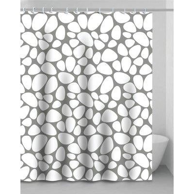 TENDA DOCCIA STONE - IN VINILE + ANELLI CM 120X200- 2 pezzi