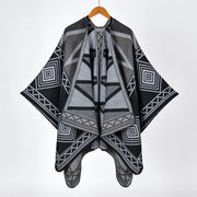 Sciarpa da donna spessa e calda in jacquard stile retr¨°, alla moda.