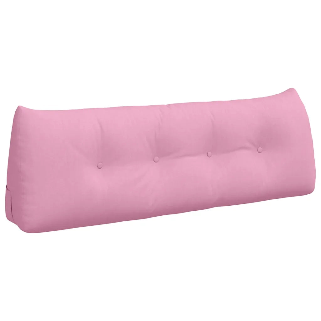 Cuscino per Schiena Rosa 140 x 24 x 50 cm Tessuto