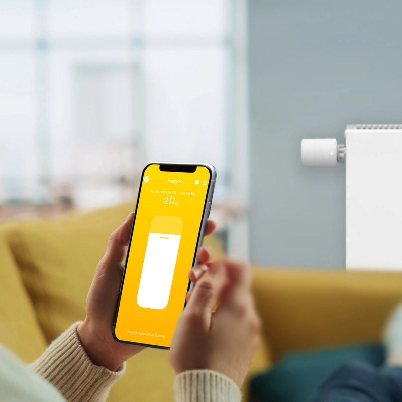 TADO¬∞ Valvola termostatica BASIC x1. Valvola smart aggiuntiva.  Controllo tramite app. Impianto centralizzato