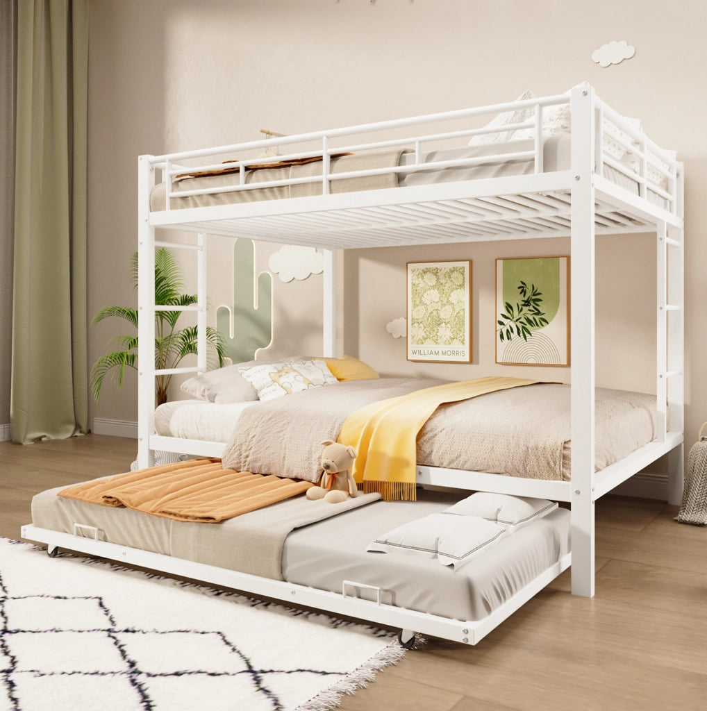 Letto a castello per bambini 140x200 cm con letto estraibile