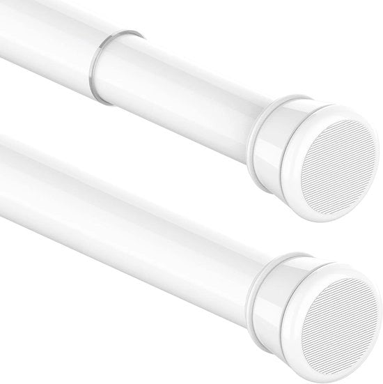 Maniglia per tenda di doccia retrattile senza perforazione, 50-80 cm
