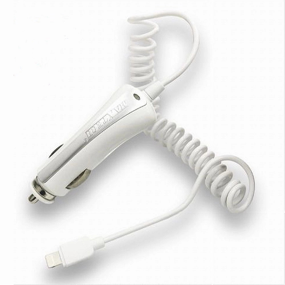 Trade Shop - Caricatore Auto Lightning Caricabatteria Iphone Ipad 5v-1.5a Filo 1.2mt Ma-c012 -