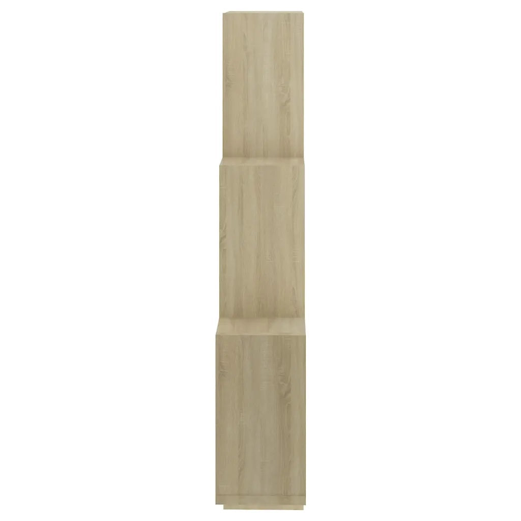Mensola da Parete a Cubo Rovere Sonoma 78x15x93 cm Truciolato cod mxl 55913