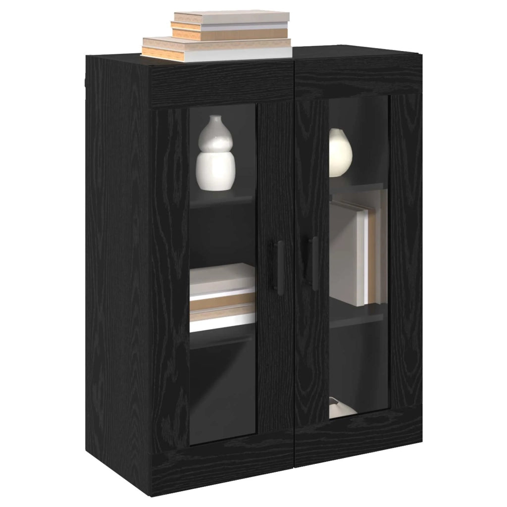 Armadi da Muro 2 pz Rovere nero 69,5 x 34 x 90 cm CFW6155980