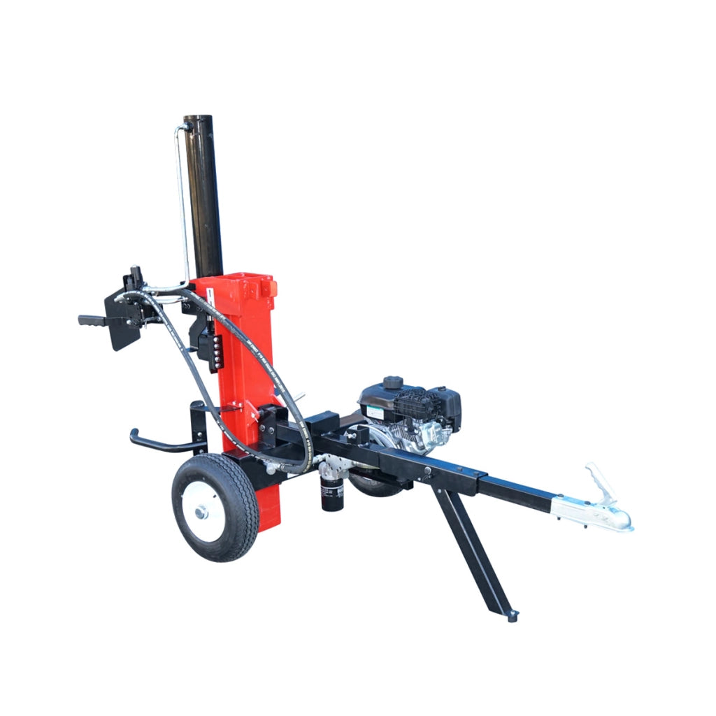 Spaccalegna verticale con motore a benzina da 208 cc, potenza di spacco 22 t, tronco 610x400 mm Breckner Germany