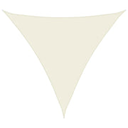 Parasole a Vela Oxford Triangolare 4x4x4 m Crema cod mxl 9624