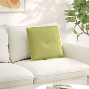 Cuscino per Schiena Verde chiaro 50 x 19 x 45 cm Tessuto