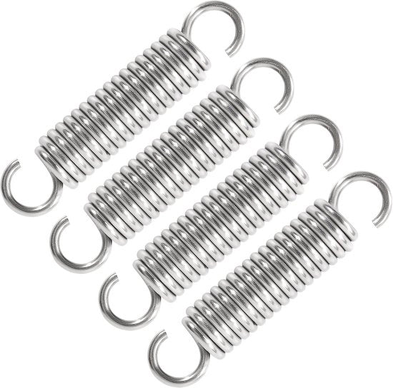 Tasselli di fissaggio 55 mm - acciaio inossidabile - 4 pezzi