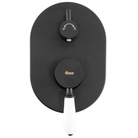 Set Doccia Da Incasso Rea Serra Black + Box