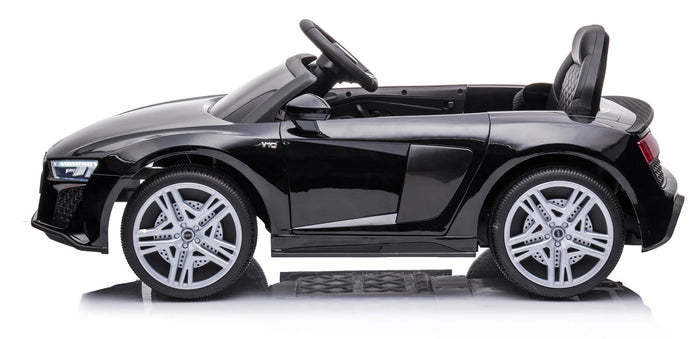Macchina Elettrica per Bambini 12V con Licenza Audi R8 Sport Nera