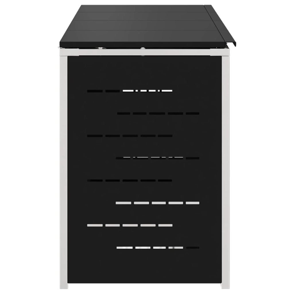 Stoccaggio contenitore a ruote Nero 276 x 77,5 x 112,5 cm 3422239