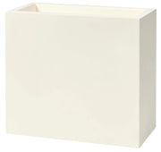 Vaso 99x39x70 cm in Polietilene Schio Tower 100 Bianco