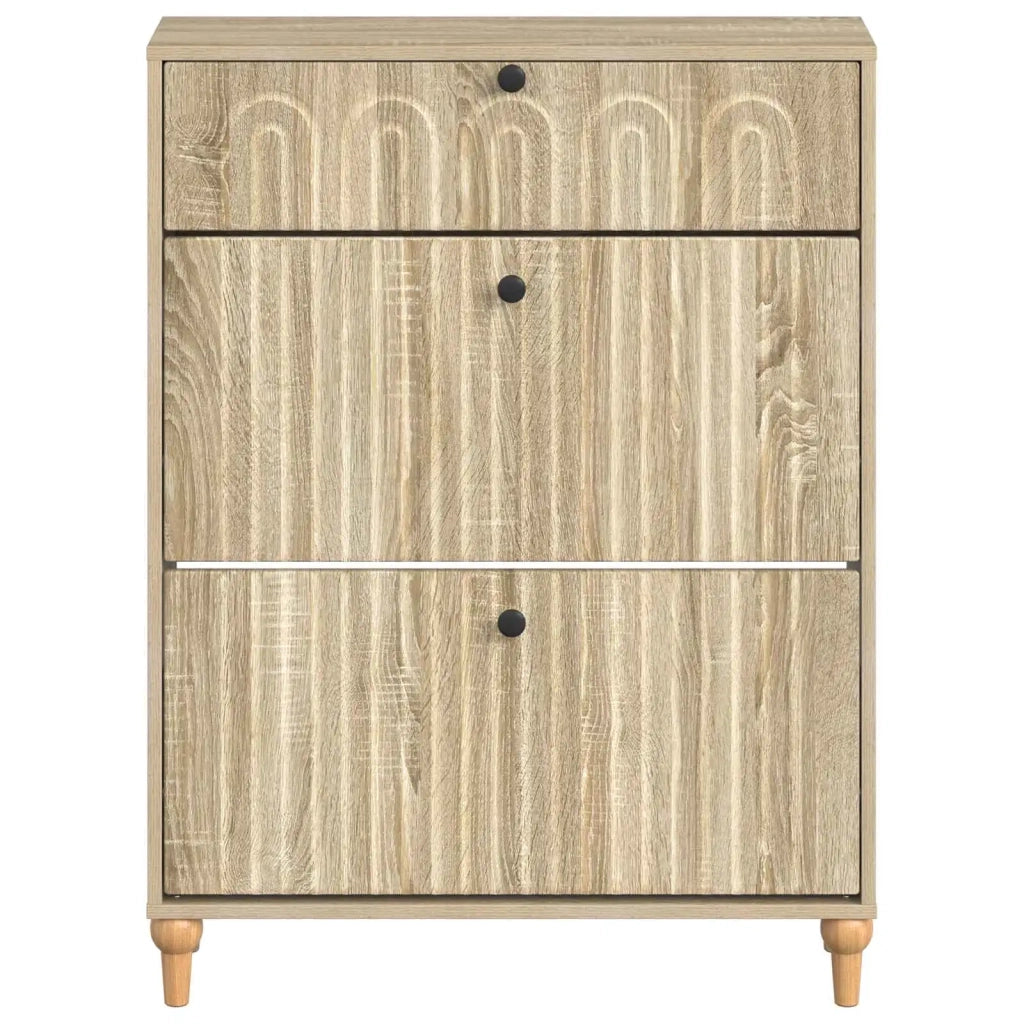 Mobile per scarpe ALKMAAR 78 x 24 x 103 cm Legno ingegnerizzato 896217