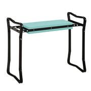 Sgabello Pieghevole Reclinatorio da Giardino con Cuscino ¨C zephmum ¨C Grigio, Polipropilene, Carga 150kg