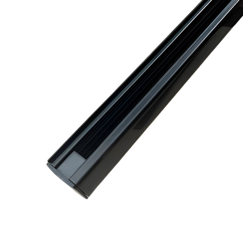 Binario Guida Trifase Quadrato 1 Metro Nero per Controllare 3 Gruppi Fari LED Soffitto o Sospesi