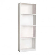 Libreria Line Bianca, 60x24x170
