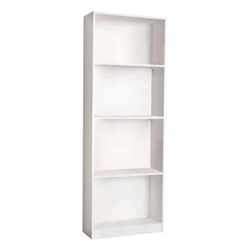 Libreria Line Bianca, 60x24x170
