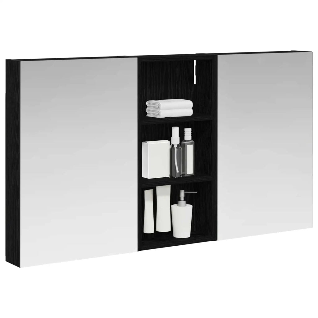 Set di Armadi da Bagno con porta 3 pcs 110 x 10,5 x 60,5 cm 3403713