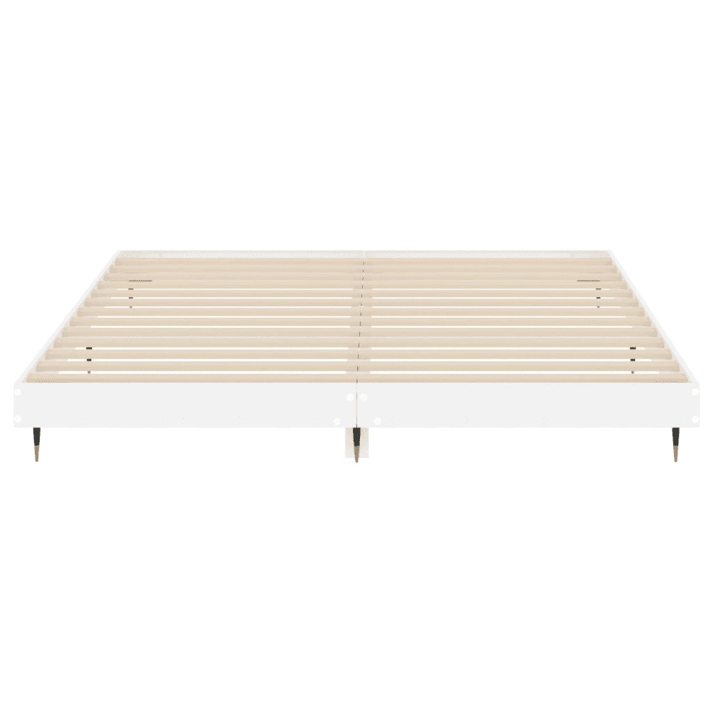 Giroletto Bianco Lucido 180x200 cm in Legno Multistrato 832119