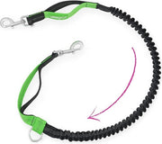 Raccordo elastico per cani grandi fino a 60 kg, cinturone elastico per linea da jogging, lunghezza 125 cm - 175 cm, larghezza 25 mm