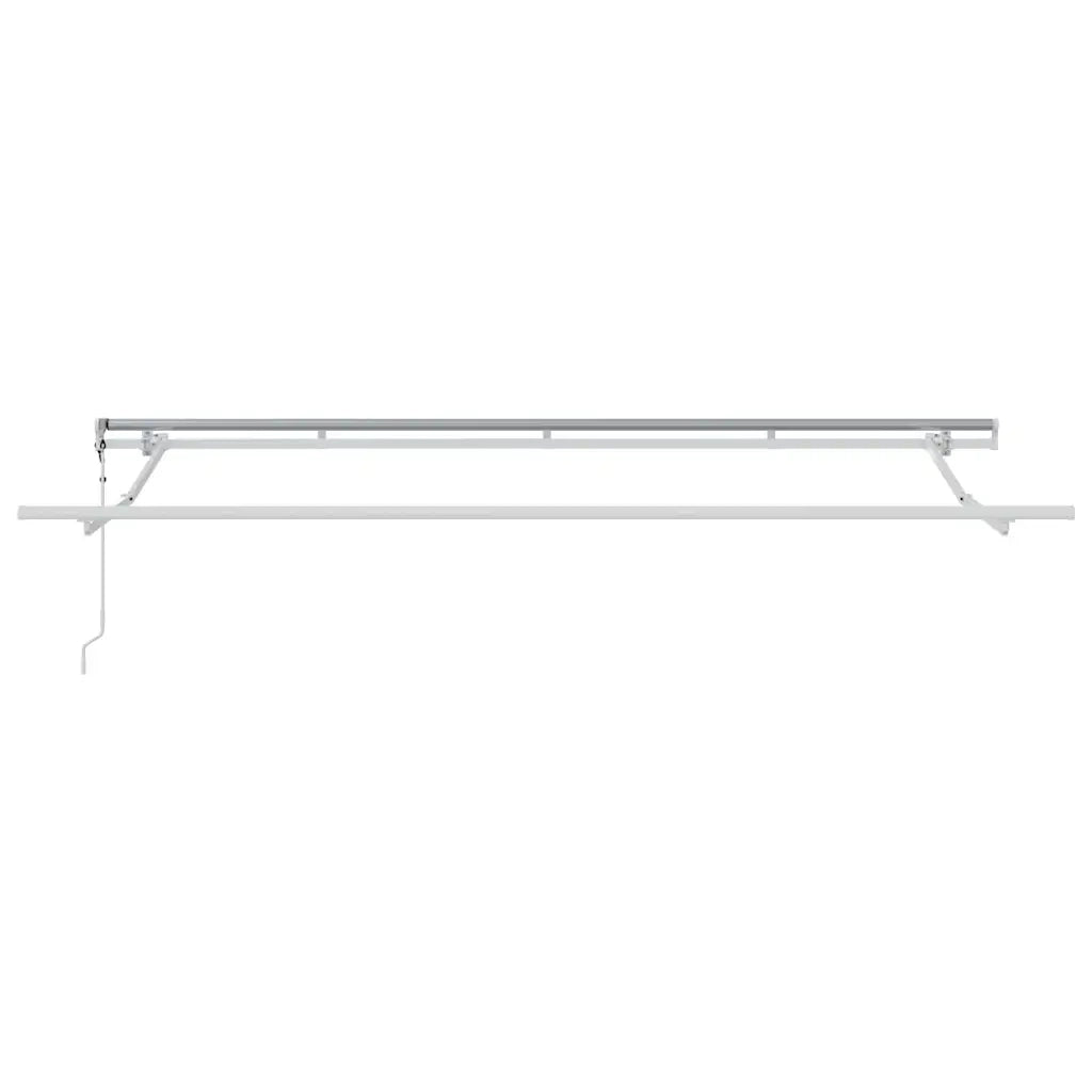 vidaXL Tenda Retrattile Antracite 400 x 200 cm Poliestere e Alluminio