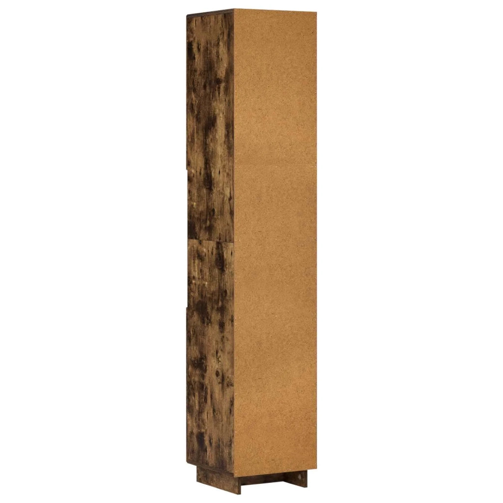 Mobile da bagno Rovere Fumo 36.5 x 38 x 180 cm 8011599