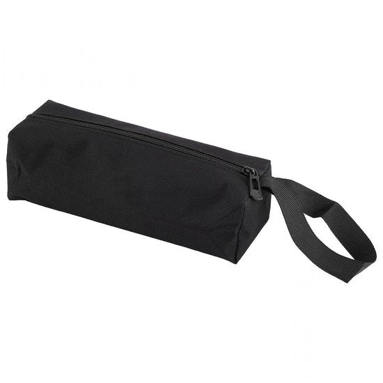 Toolset Waterdiplo - Tas per Elettricista con Cerniera e Tasche - Portatile Ospita Tool - Borsa di Ricarico Pratica per Gadget Elettrici (nero)