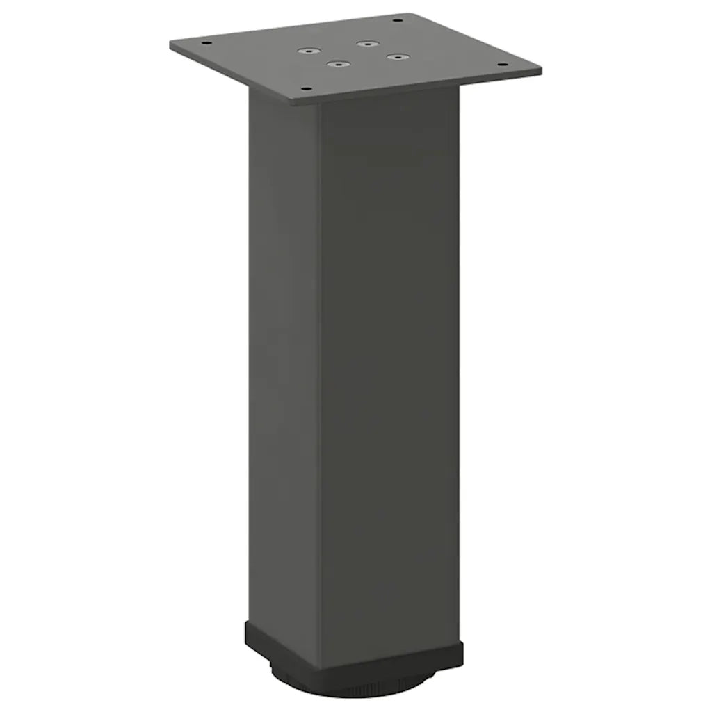 Gambe per tavolino 4 pz Antracite 30-32 cm Acciaio 4012462