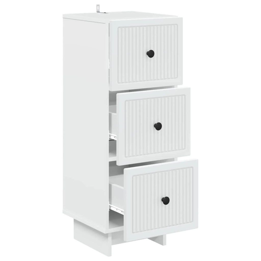 Mobile con Cassetti Bianco 33 x 34,5 x 90 cm 893925
