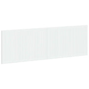 Testiera da Muro EDE Bianco Legno ingegnerizzato 896065