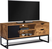 Porta TV CHICAGO a 2 cassetti con armadio dal design industriale