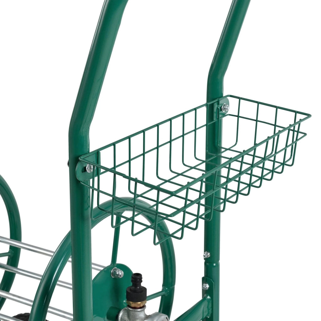 Avvolgitubo da giardino 3/4 pollici metallo 92 cm verde 03_0001641