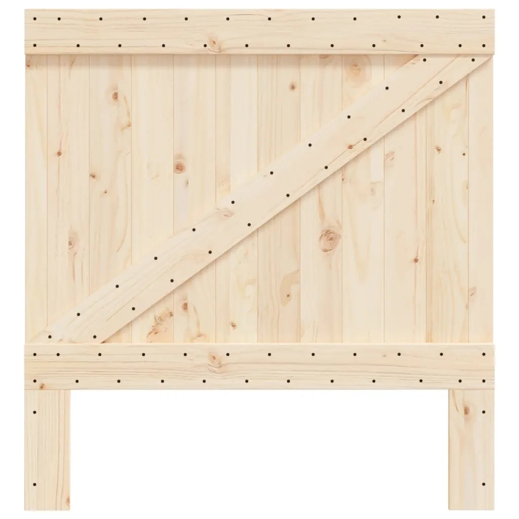 Testiera 100x104 cm in Legno Massello di Pinocod mxl 131354