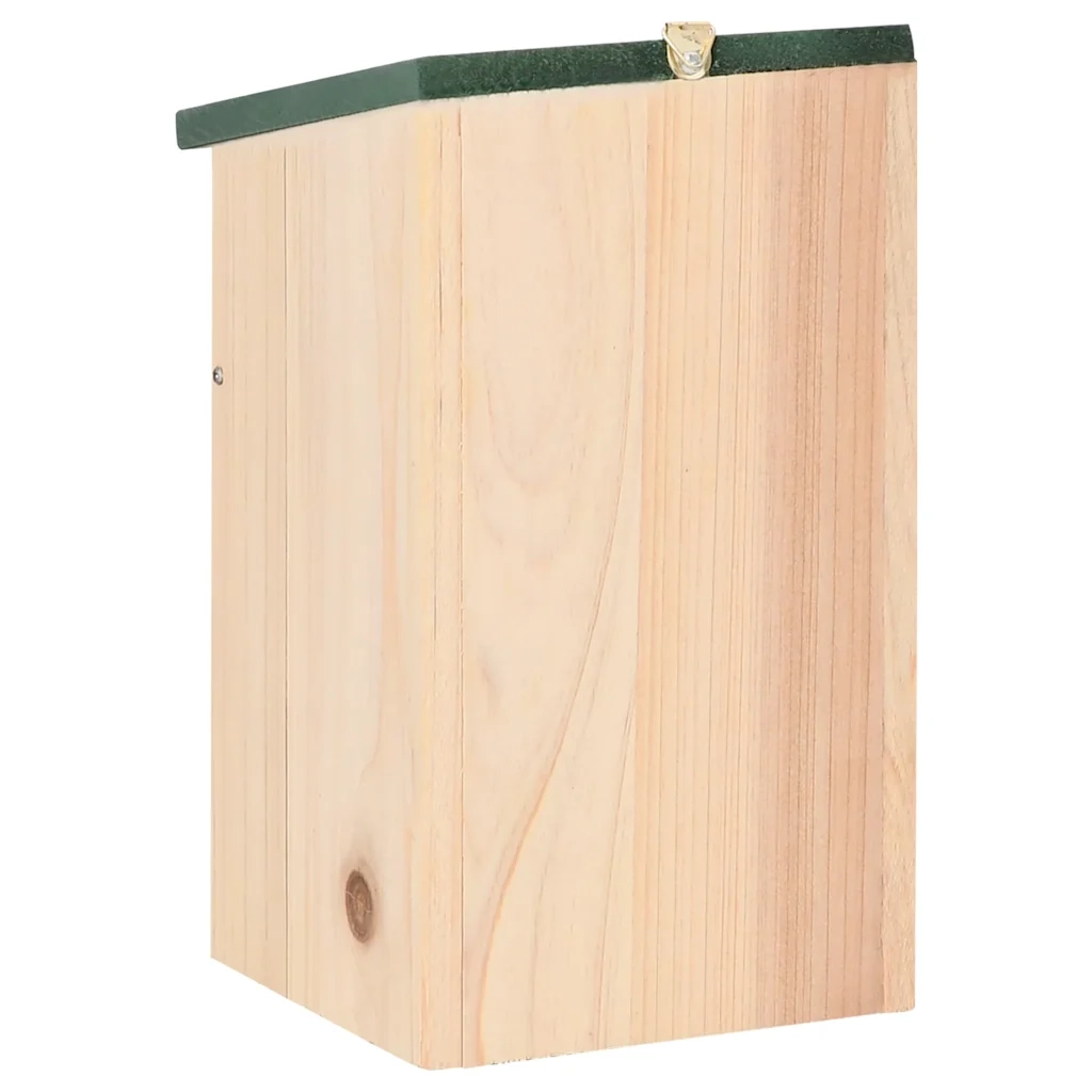 Casette per Uccelli 4 pz in Legno 12x12x22 cm CFW2602482