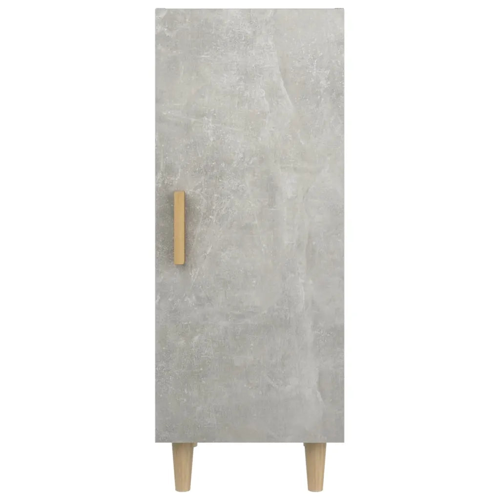 Credenza-Buffet-Armadio da cucina Grigio Cemento 34,5x34x90 cm in Legno Multistrato 863133