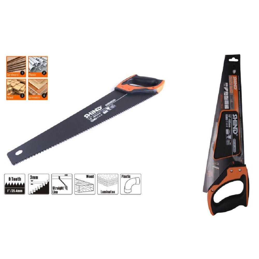 Trade Shop - Sega Segaccio Per Legno Plastica Laminati Cartone 16" 40cm Seghetto A Mano 94907 -