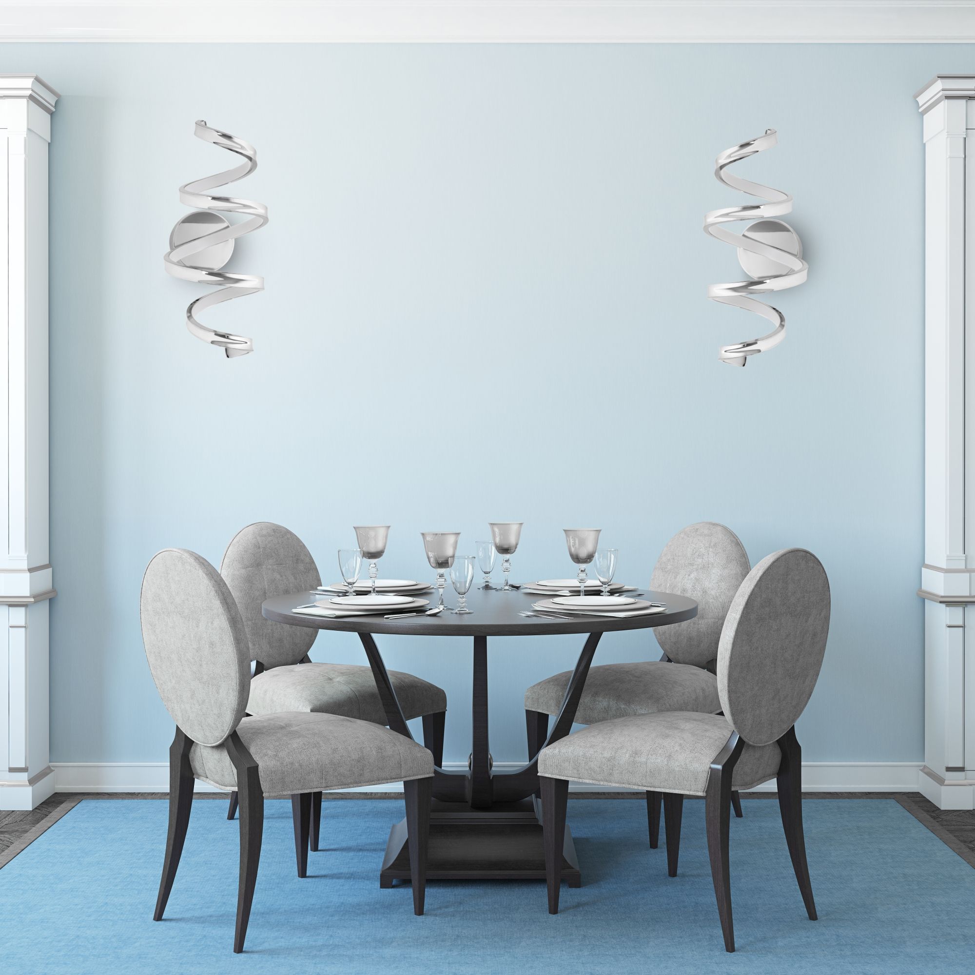 Lampada Led Spring App828-w Chrome