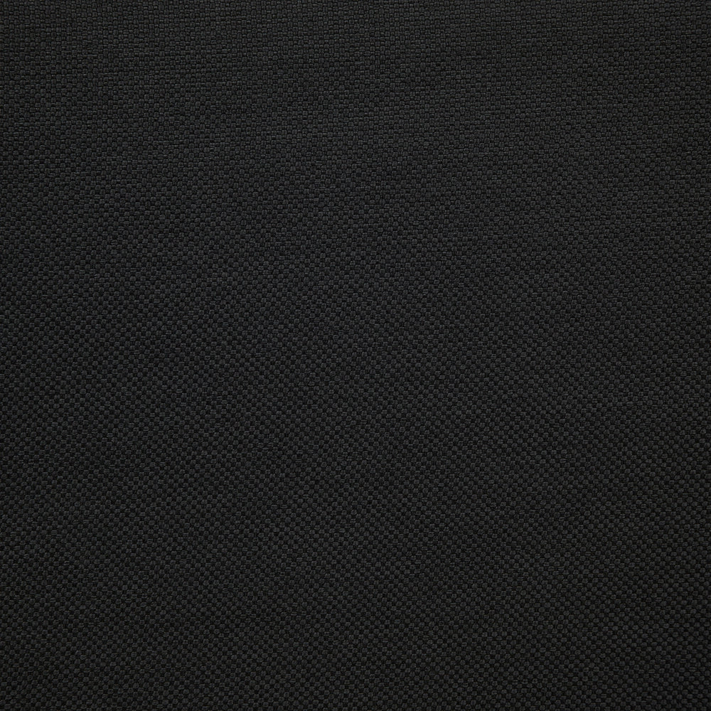 Divano letto 180 x 200 cm Struttura imbottita in tessuto Nero con testiera trapuntata e materasso