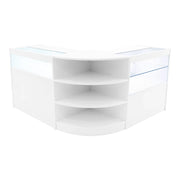 Set Banconi LED Bianco Harmonia B900 C900 LM60 Vetrina Negozio con Serratura