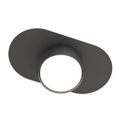 Spot soffitto STILO loft nero ovale 1xGX53 12W Emibig