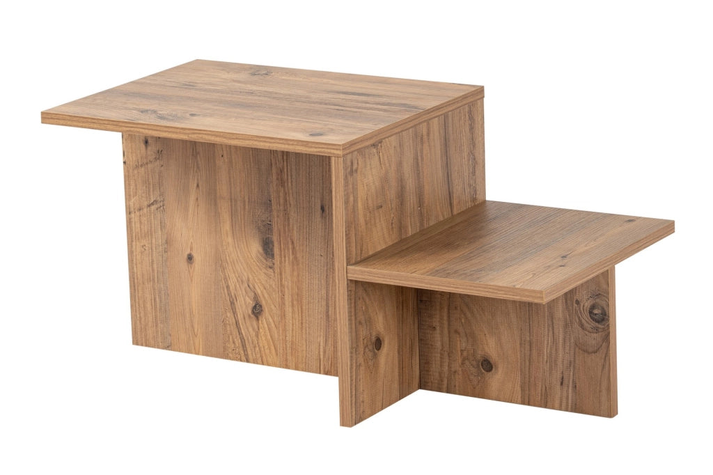 Tavolino in legno "Harmony" 80 x 40 x 40 cm - Pino Atlantico