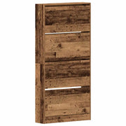 Scarpiera | Mobile per scarpe con porta Legno vecchio 80 x 21 x 163,5 cm