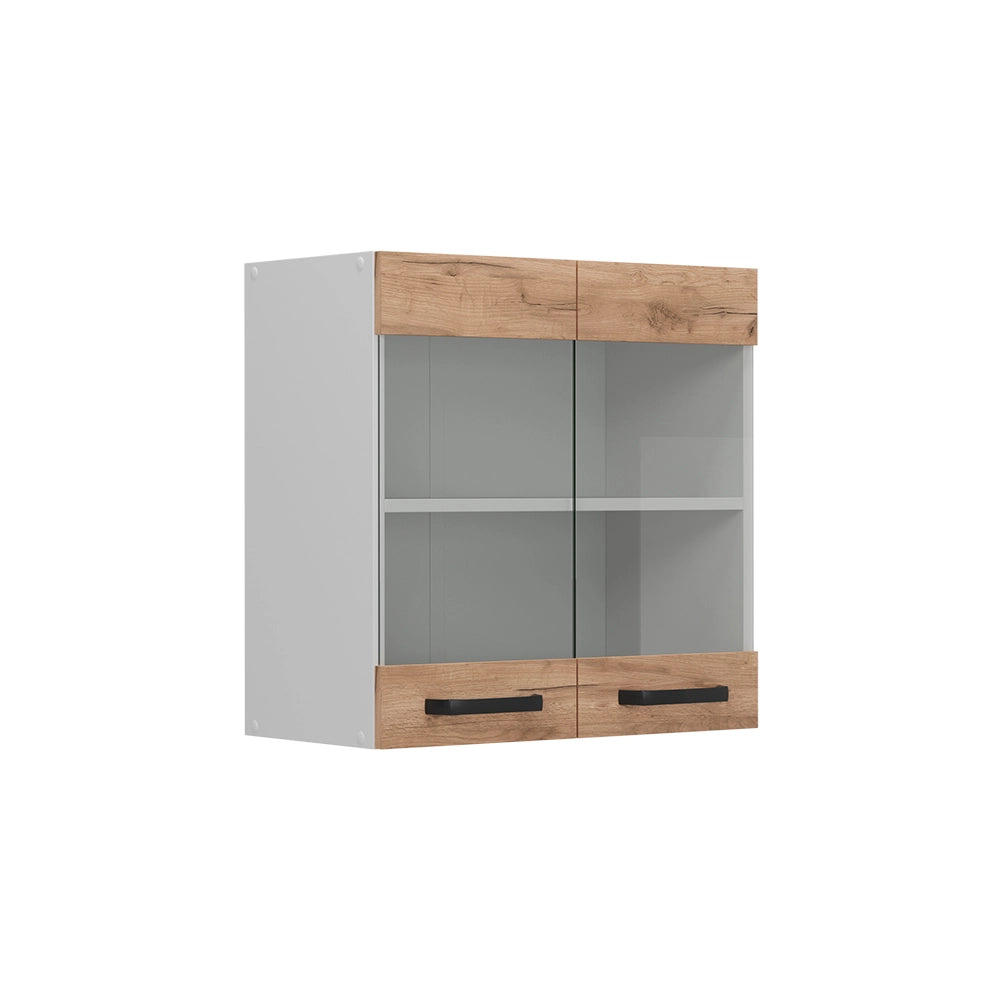 Vicco Frontale cucina Quercia dorata 59.2 x 59 cm frontale del mobile per pensile con vetro