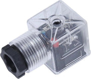 Solenoide Spazzolatrice Connettore Alesso - Valvola Idraulica Visibile Tensione Universale Accessori - DC24V.