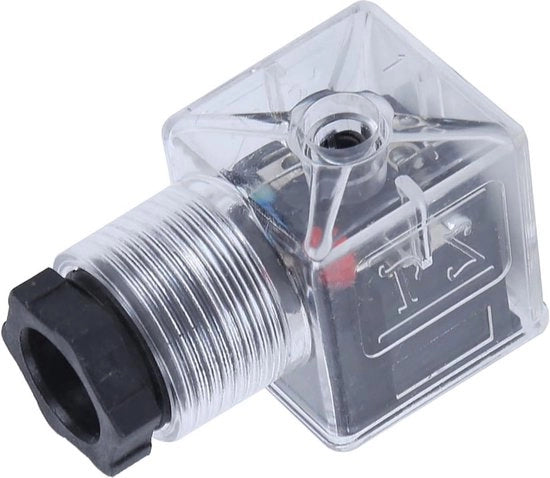 Solenoide Spazzolatrice Connettore Alesso - Valvola Idraulica Visibile Tensione Universale Accessori - DC24V.